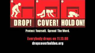 Earthquake Drill California ShakeOut [upl. by Adnahcir]