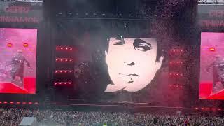 Gerry Cinnamon  entrance  lullaby live at Hampden park Glasgow 1772022 [upl. by Ferri]