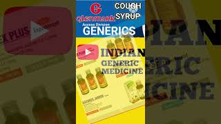 GLENMARK GENERIC glenmark generic coughsyrup brands in indian market medicine [upl. by Uliram]