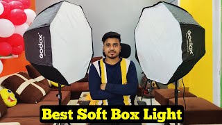 Best Softbox Lighting Kit  Best Softbox For Youtube Videos  Godox SL 60W  Unboxing amp Review [upl. by Benzel]