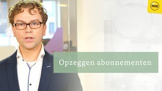 Wat zijn de regels voor het opzeggen van abonnementen  ARAG [upl. by Kavita]