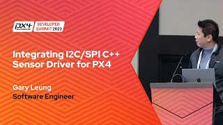 Integrating I2CSPI C Sensor Driver for PX4  Gary Leung [upl. by Harness]