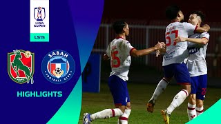 Kelantan United FC 03 Sabah FC  LS15  Highlights Liga Super 2023 [upl. by Ybanrab13]