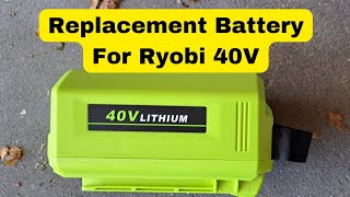 Kunlun 75Ah Battery for Ryobi 40V Tools [upl. by Ahtan]