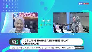 rripro2fakfak rripro2  30 SLANG BAHASA INGGRIS BUATCHATINGAN  PRO 2 [upl. by Nywled780]