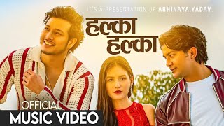 Halka halka  Aakash Shrestha • Malika Mahat • Puspa Khadka • Tika • Abhinaya • New Nepali Song 2024 [upl. by Ellak104]