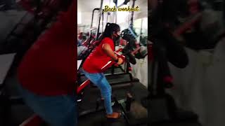 Back🥊 workout 😱at gym for💪 beginners👍 trending 🔥motivation gymlover 🧡 [upl. by Howard909]