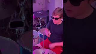 Move your feetdrum cover juniorsenior youngdrummer dancepop viralvideo [upl. by Isak]