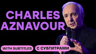 Aznavour  Quand tu maimes with English subtitles [upl. by Hayashi]