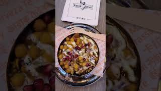 Samosa Chaat in tooting London enjoying food foodvideos subscribe viralfood viral [upl. by Hannah]