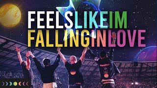 Coldplay  feelslikeimfallinginlove Music Video [upl. by Neilla973]