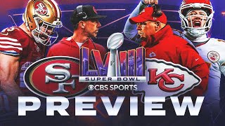 SUPER BOWL LVIII FULL PREVIEW 49ers vs Chiefs I FINAL PICKS  PREDICTIONS I CBS Sports [upl. by Niliram259]