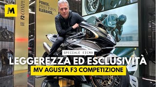 MV F3 Competizione a EICMA 2024 [upl. by Rustie]