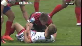 Le drop magistral de Jonny Wilkinson contre les Saracens en demifinale de HCup [upl. by Anuala854]