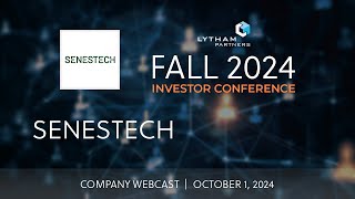 SenesTech Company Webcast  Lytham Partners Fall 2024 Investor Conference [upl. by Eat]