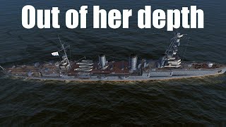 World of Warships Blitz  Soviet premium light cruiser quotKrasny Krymquot review [upl. by Vieva]