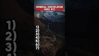 General Knowledge Quiz shortsfeed ytshorts shortsbeta youtubeshorts quiztime generalknowledge [upl. by Cohberg]