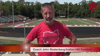 Indian Hill Football  Coach Rodenberg  Week 3 2024 [upl. by Nabla]