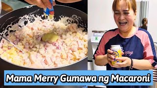 Mama Merry Gumawa ng Macaroni fruit Salad habang nagtatagay kami ni Donya Marina  Bakang Vlogs [upl. by Tallbot839]