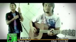 Lagu Bali MARCO  SAKIT ATI [upl. by Larsen]