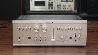 Sony TA1150 Integrated Amplifier  Demo Test [upl. by Morra]