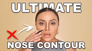 The ULTIMATE nose contour tutorial YOU NEED to know  Nina Ubhi [upl. by Ylelhsa]