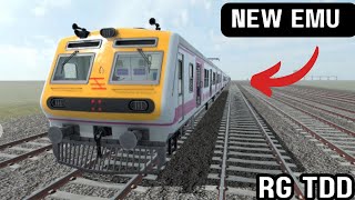 New Update Released 🔥  New EMU Train Added  RG Train Tech Demo  Hindi Gameplay [upl. by Ennayehc39]