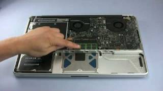 15inch MacBook Pro Late 2008 Memory Installation Video [upl. by Eirrac]