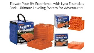 Elevate Your RV Experience with Lynx Essentials Pack Ultimate Leveling System for Adventurers [upl. by Warrenne]