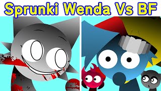 Friday Night Funkin Vs Sprunki Horror Wenda Vs Gray Vs BF amp GF  Deaths Screen Incredibox Sprunki [upl. by Beitch]