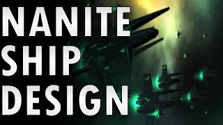 Stellaris Nanite Swarmer Ship Design  The Machine Age [upl. by Barmen]