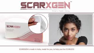 Scarxgen Silicone Gel Sheet [upl. by Megan575]