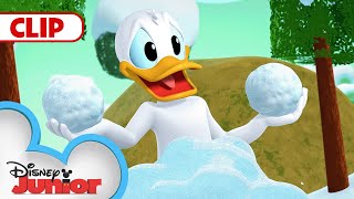 Top Donald Duck Moments 🦆  Mickey Mouse Funhouse  disneyjr [upl. by Nitsirhc]