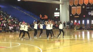 Hayfield dance team 2016 Spring Pep rally [upl. by Arsuy]