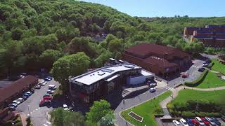 New aerial tour of Treforest Pontypridd Campus  University of South Wales [upl. by Adrial]