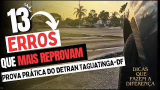 Evite os 13 erros cruciais na prova do DETRANDF  Taguatinga [upl. by Pebrook335]