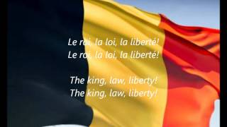 Belgian National Anthem  quotLa Brabançonnequot FRDENLEN [upl. by Ydarg]