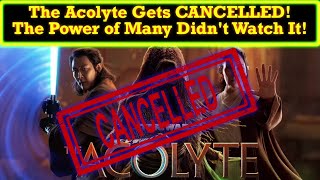 The Acolyte Gets CANCELLED Disney Says No Season 2 The Power Of Many Did Not Watch It [upl. by Assina]