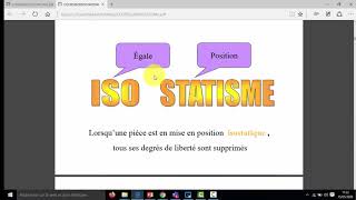 Isostatisme partie 1 [upl. by Yelrak]