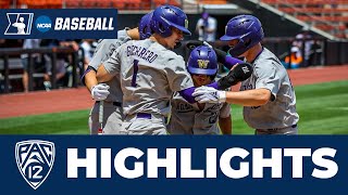 Washington vs Dallas Baptist  2023 NCAA Baseball Tournament Highlights  Stillwater Regional [upl. by Sinnal873]