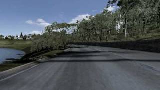 rFactor  BETA Update  Parramatta Park Project Drivers seat [upl. by Kenimod]