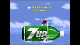 Cool Spot Genesis  Wipeout Tune Title Screen [upl. by Hughmanick]