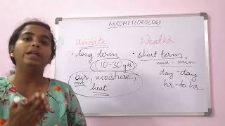 3 Agro meteorology Terminology history and importance Part 1 [upl. by Ayekam191]