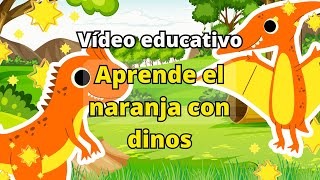 Dino naranja  Canta con Pibbie cancionesinfantiles DibujosAnimados [upl. by Aerona]