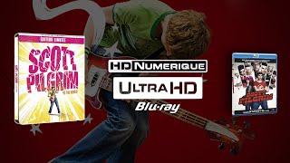 Scott Pilgrim 2010  Comparatif 4K Ultra HD vs Bluray [upl. by Terrene872]