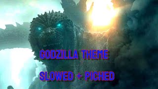 Godzilla theme slowed  pitched [upl. by Opiuuk]