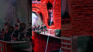 Majesticks Drum Corps Edinburgh Castle shorts edinburghtattoo drums [upl. by Quince]