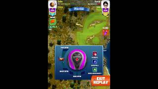 GolfClash Fall Major QR Master Hole 8  green Adjust Max P5 10 Headwindangle Bryson or Earthball [upl. by Brenner9]