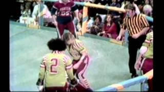 1973 Roller Derby Pioneers vs Renegdes 2nd Half [upl. by Drain465]