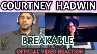 Courtney Hadwin  Breakable Official Video  First Time Reaction [upl. by Anotal342]